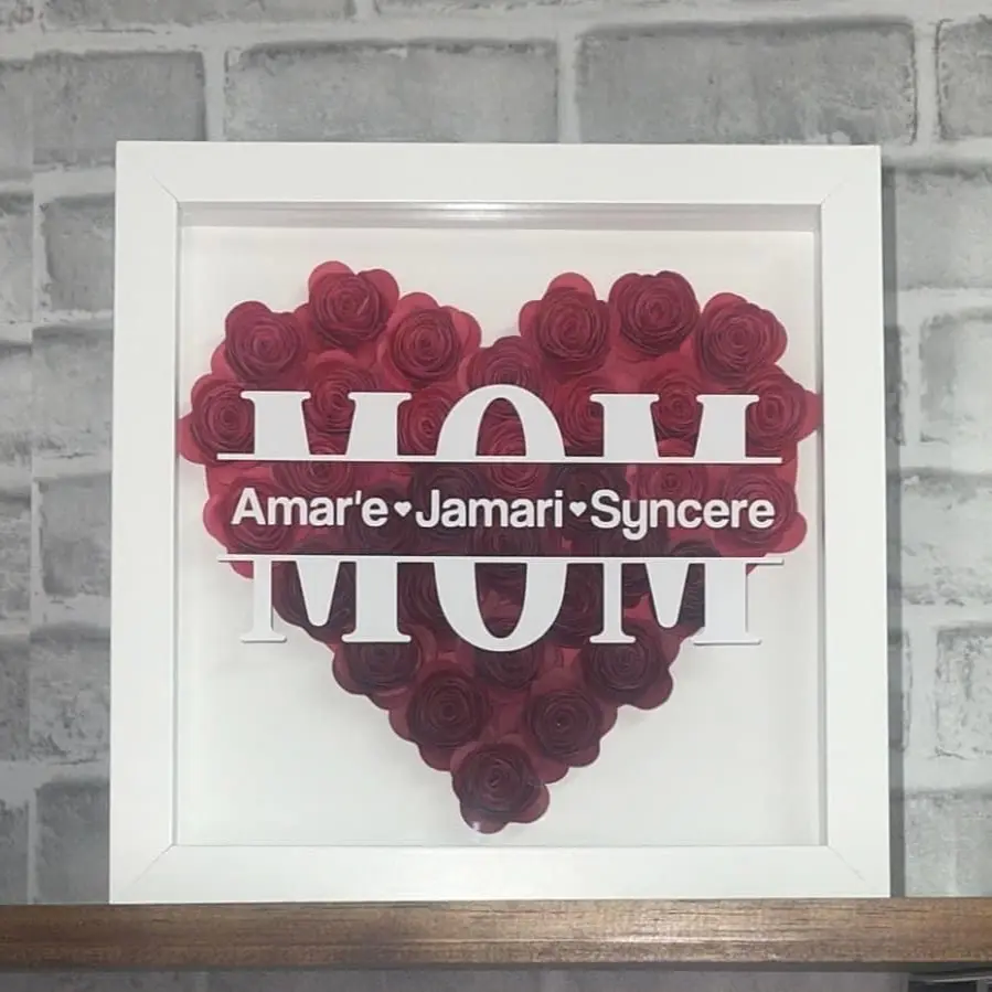Mother’s Day shadowbox