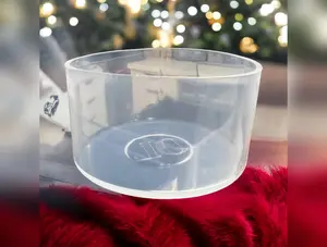 CLEAR Silicone Tumbler Boot