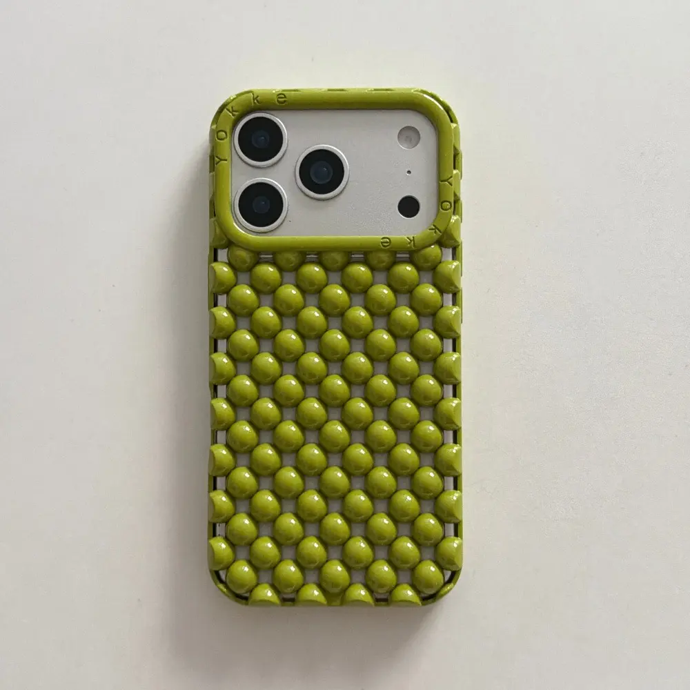 Solid Color Pearl Creative Phone Case, Casing & Cover - Shockproof Full Protector for iPhone 17/16 Pro Max, 15/14/13
