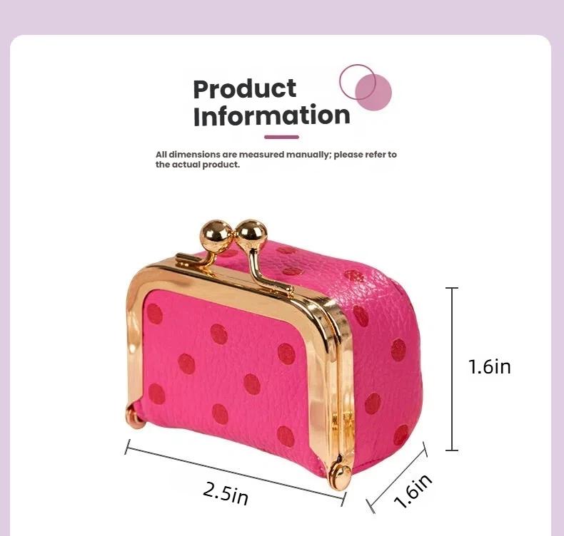 Mini Cute Jewelry Organizer Case – Portable PU Travel Box for Rings, Earrings, Necklaces | Small Pocket Size Storage for Girls