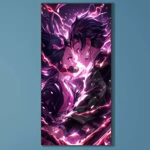 5D DIY Full Drill Round Diamond Painting - Diamond Art Kit Lightning Cluster Mosaic Canvas DIY Wall Art, Home Wall Decoration, Diamond Painting Kits