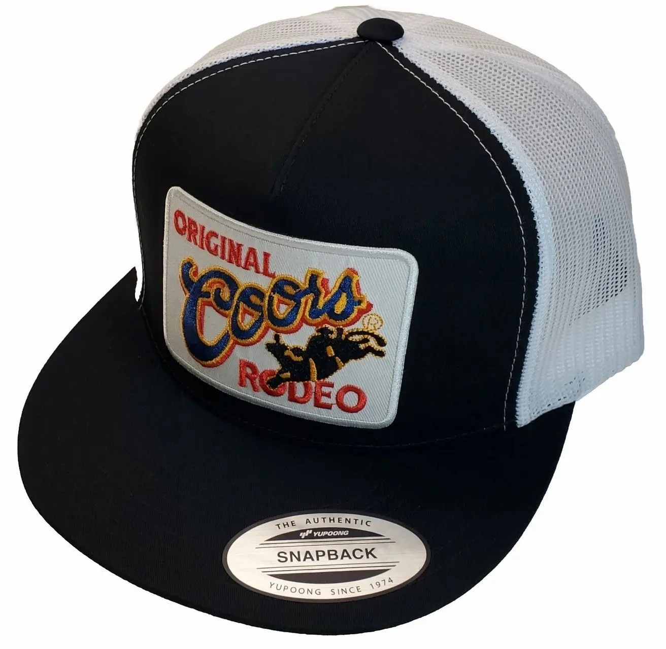 Orig. Coors Rodeo Patch Trucker Hat  and Adjustable Fit for Men and Women