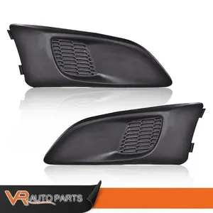 2X Fit For 2012-2016 Chevy Sonic LS/LT/LTZ 4-Door Fog Light Cover LH&RH Side