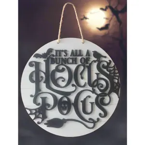 Enchanting Hocus-Pocus Sign – Perfect for Spooky Season Décor!