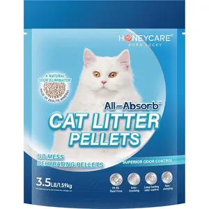 All-Absorb Zeolite Cat Litter Pellets, Long-Lasting Odor Control Non-climping Litter, 14 Lbs Pack