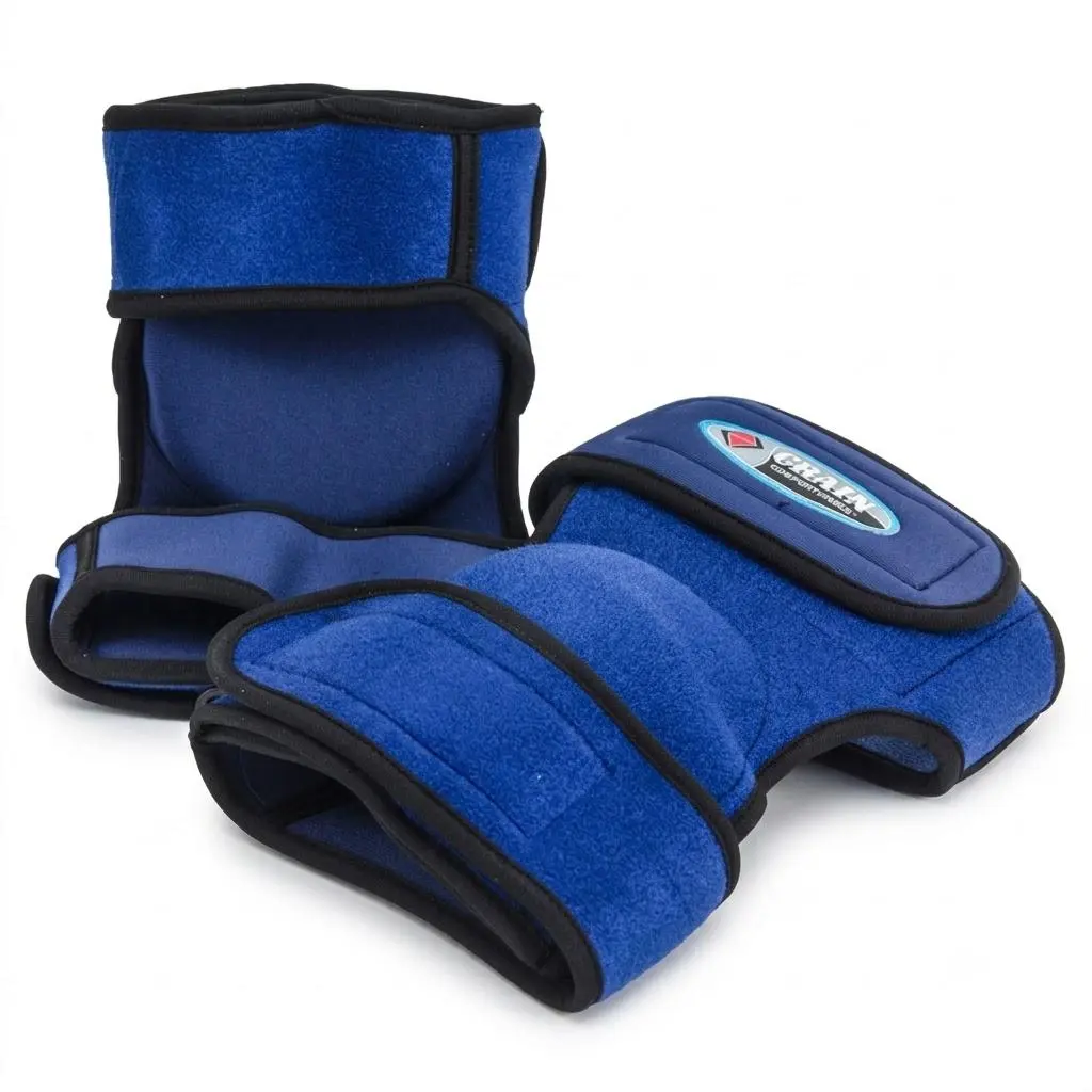 Bon Tool Blue Knee Pads | Crain 197 Comfort Knee Pads Durable Neoprene Knee Protection for Gardening & Cleaning, Wide Padded Design with Secure Straps