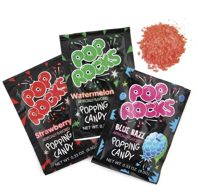 3 oz. Assorted Fruit-Flavored Hard Candy Pouches - 12 Pc.