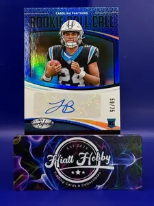 2024 Panini Certified - Jonathan Brooks #RRC-JBS Blue Rookie Roll Call Auto /75