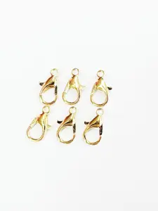 DIY Jewelry Making Supplies, Bead Stringing Materials, Bracelet Necklace Clasp, Toy Keychain Lobster Claw Connector