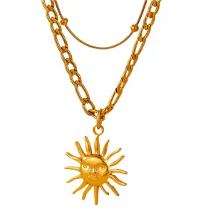 SUN LAYER NECKLACE 💧