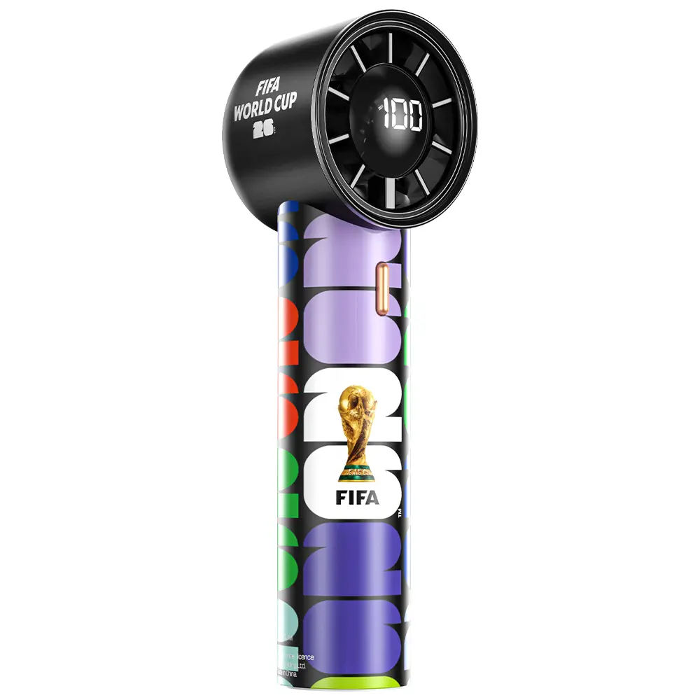 FIFA World Cup 26 ハンディファン 本体 2026 FIFA World Cup Mini Handheld Fan, Adjustable Speed, Portable