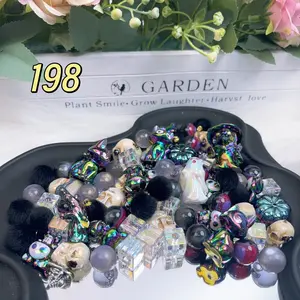 Rainbow-Daily New Arrivals |Acrylic Bead Mix for DIY Craft Beadable Pen Bracelets Phone Charms Necklaces Versatile Use