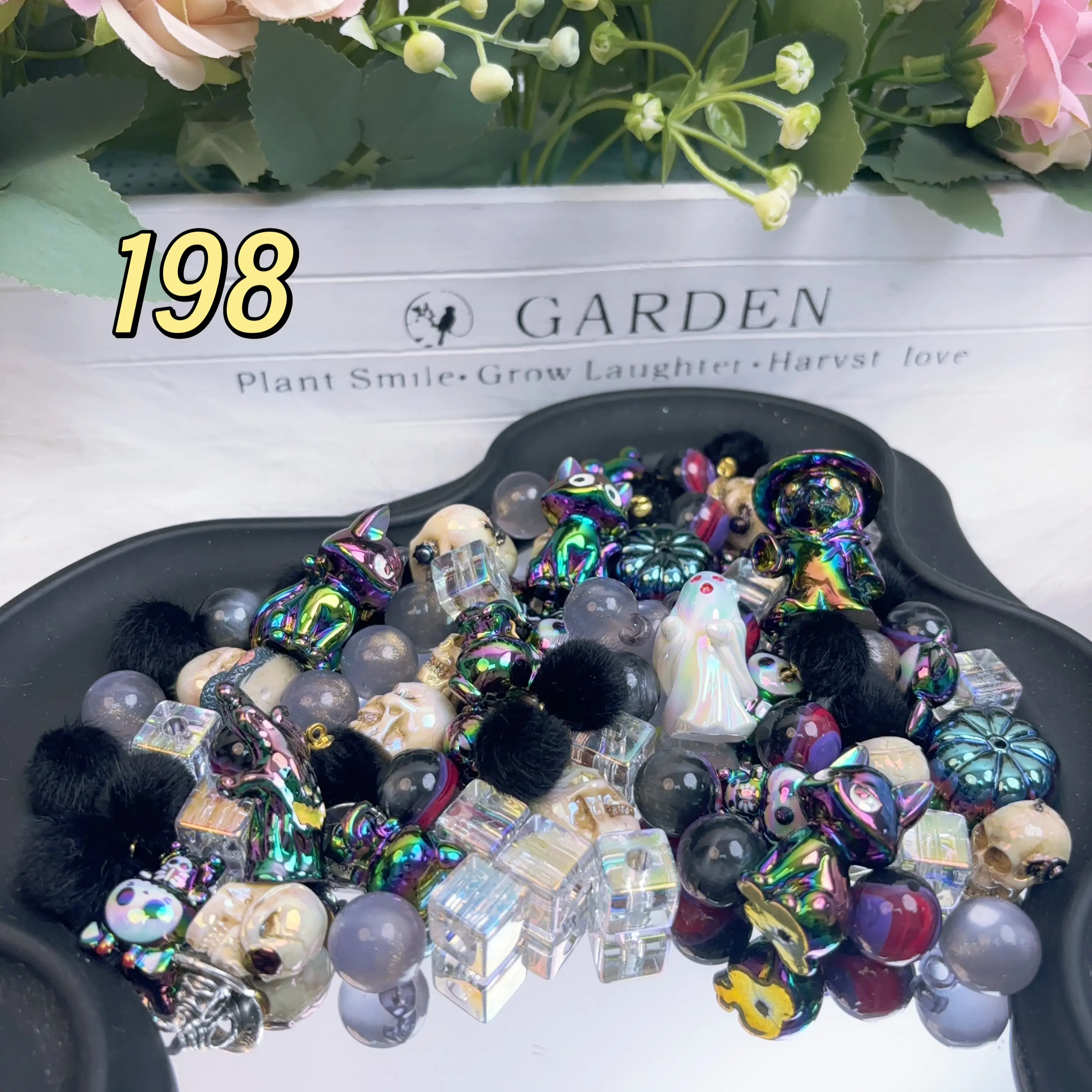 Rainbow-Daily New Arrivals |Acrylic Bead Mix for DIY Craft Beadable Pen Bracelets Phone Charms Necklaces Versatile Use