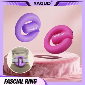 Yagud Electric Fascia Massage Ring, 2026 Upgraded 8-Speed Electric Massager for Muscle Knot Relief & Relaxation Ergonomic Design Portable Rechargeable