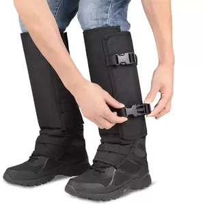 Unisex Snake Resistant Leg Gaiters, Adjustable Camouflage Protective Gear with Abrasion-Resistant Fabric for Outdoor Hunting & Hiking, No