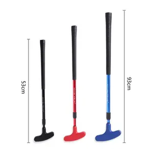 2026 Aluminum Alloy Golf Putter, Telescopic Adjustable Club for Adults and Children, Double-Sided Practice Rod