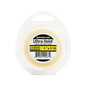 Walker Ultra Hold Roll Tape 1 Inch X 3 Yards Double Sided Tape for Hair System Mens Toupee
