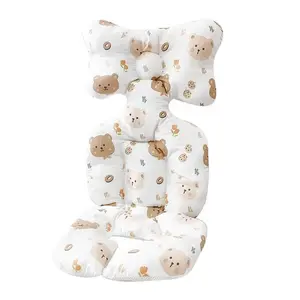 Stroller Seat Cushion Stroller Cushion Baby Walking Artifact Thickened Cotton Pad Baby Dining Chair Cushion