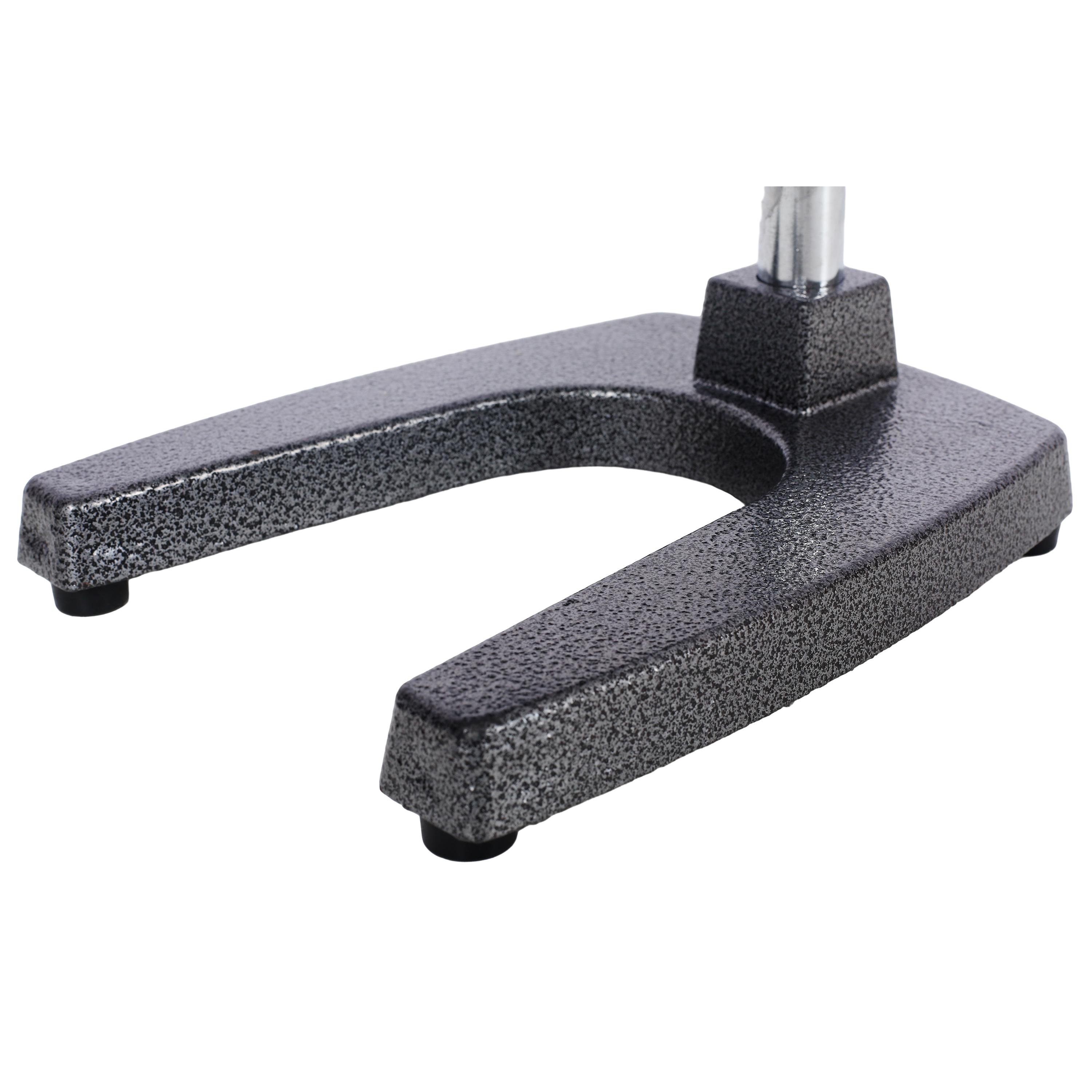 Cast Iron Citrus Juicer , Extra-Large Commercial Grade Manual Hand Press , Heavy Duty Countertop Squeezer for Fresh Orange Juice ,orange color