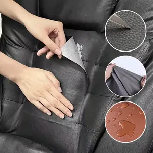 20x54in Repair Patches Self-Adhesive Leather PU Leather Fabric Stickers for Leather Clothes Sofa Car Seats Furniture Bags Repair Sticky