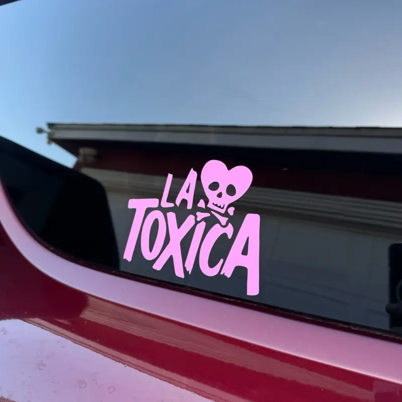 La Toxica Window Vinyl Decal Sticker