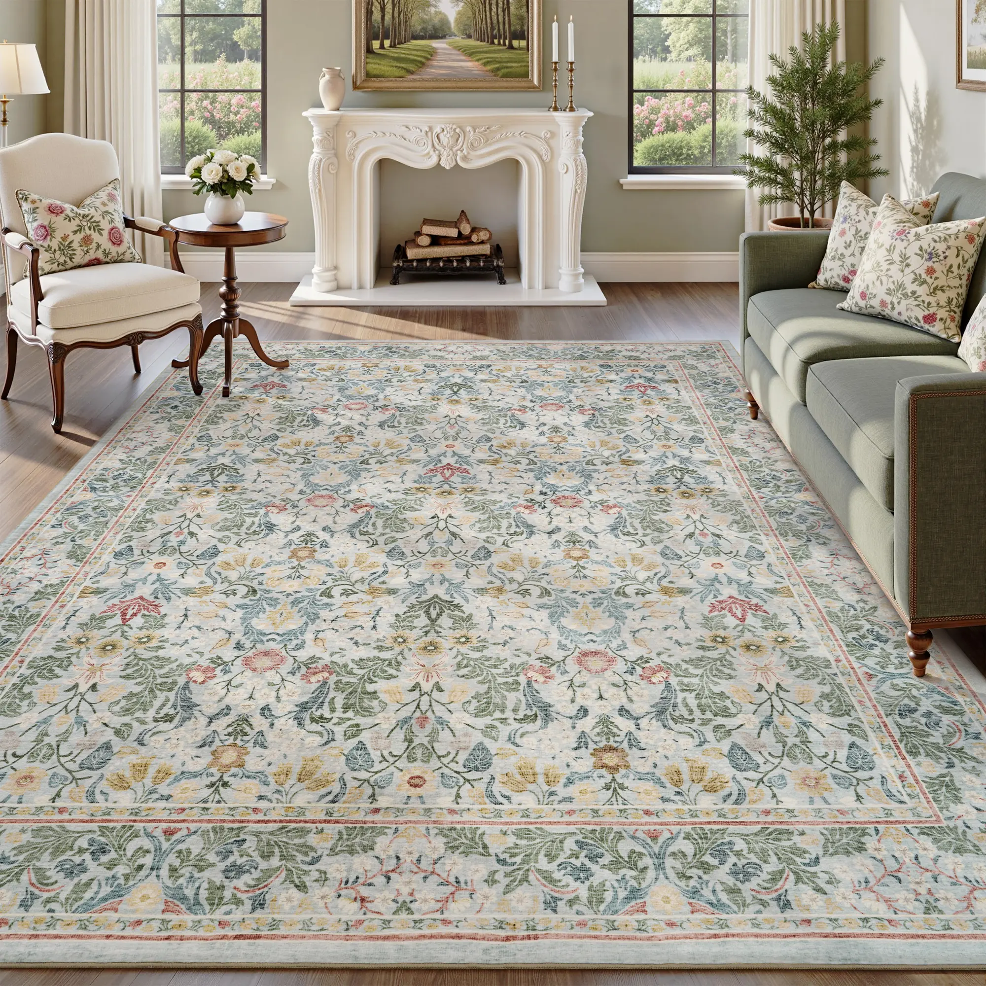 Florin - Green/Multi