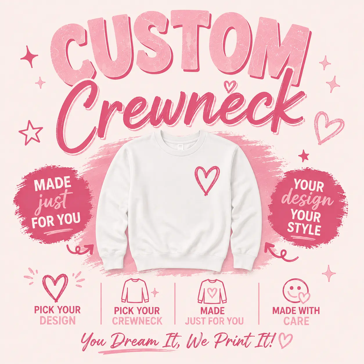 Custom Crewnecks