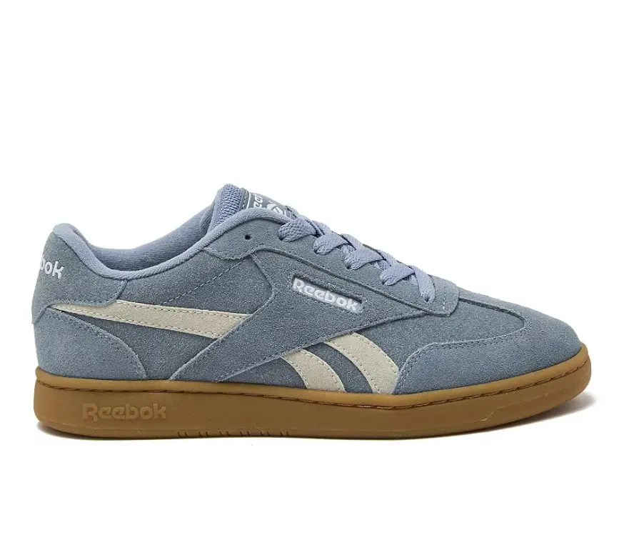 Reebok Forte Lounger Women's Green Suede with White Stripes & Gum