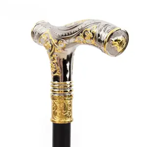 Wolf Head Cane Luxury Status Symbol, Gentlemen's Style Walking Cane, Elegant Accessory for Men, Perfect Gift Idea, Unique Fashion Statement