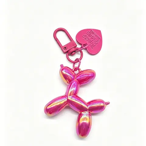 1pc Balloon Dog Keychain for Women Teen Girls Cute Designer Bag Charm for Backpack Purse Tote Handbag Bookbag, Balloon Dog Keychain, Cute Key Chain Bag Handbag Backpack Purse Aesthetic Charms Accessories, Purse Keychains