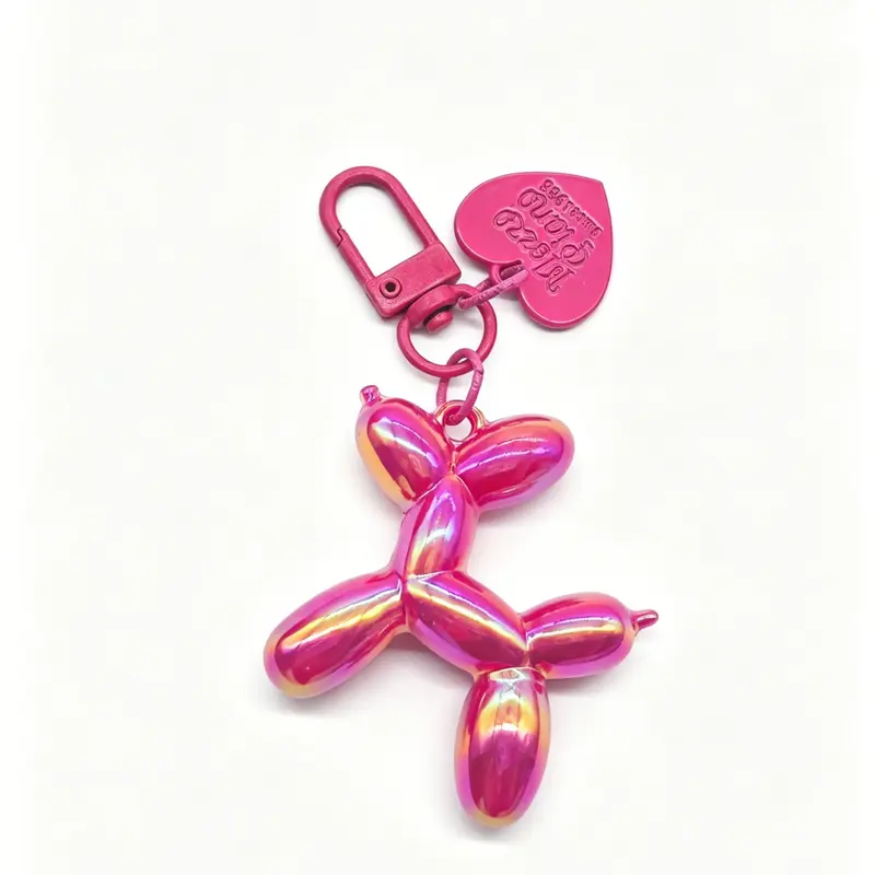 1pc Balloon Dog Keychain for Women Teen Girls Cute Designer Bag Charm for Backpack Purse Tote Handbag Bookbag, Balloon Dog Keychain, Cute Key Chain Bag Handbag Backpack Purse Aesthetic Charms Accessories, Purse Keychains