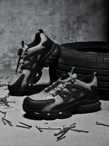 Men's Casual Slip on Sneakers, Breathable Comfortable Sports Running Shoes, Non-slip Work Shoes for Kitchen, Daily Wear