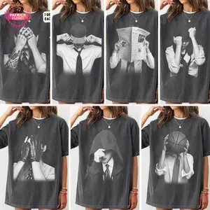 Vintage Bangtan Comfort Color Peper T-Shirt, Retro Black & White Aesthetic Shirts