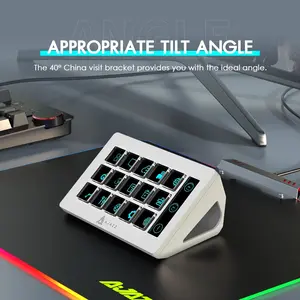 New Akp153 Studio Deck Stream Controller 15 Macro Keys Trigger Computer graphics