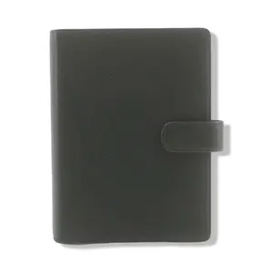Pre-owned Louis Vuitton Leather Small Leather Goods Taiga Green Medium Ring Agenda LV1957