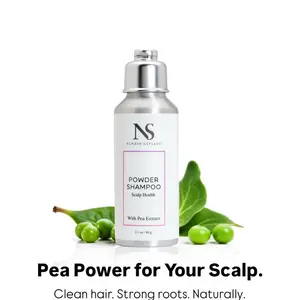 Nunzio Saviano Pea Extract Scalp-activating Powder Shampoo for Healthy Hair Growth.