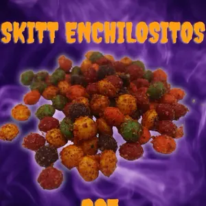 Half Pound Enchilado Rainbow Chewie Candies Sweets & Spicy Candy chili by Enchilositos