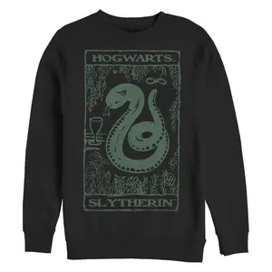 Men's Harry Potter Slytherin Snake Sweatshirt