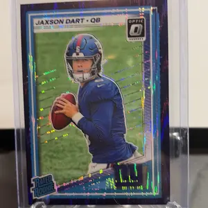 Jaxon Dart Donruss optic purple shock