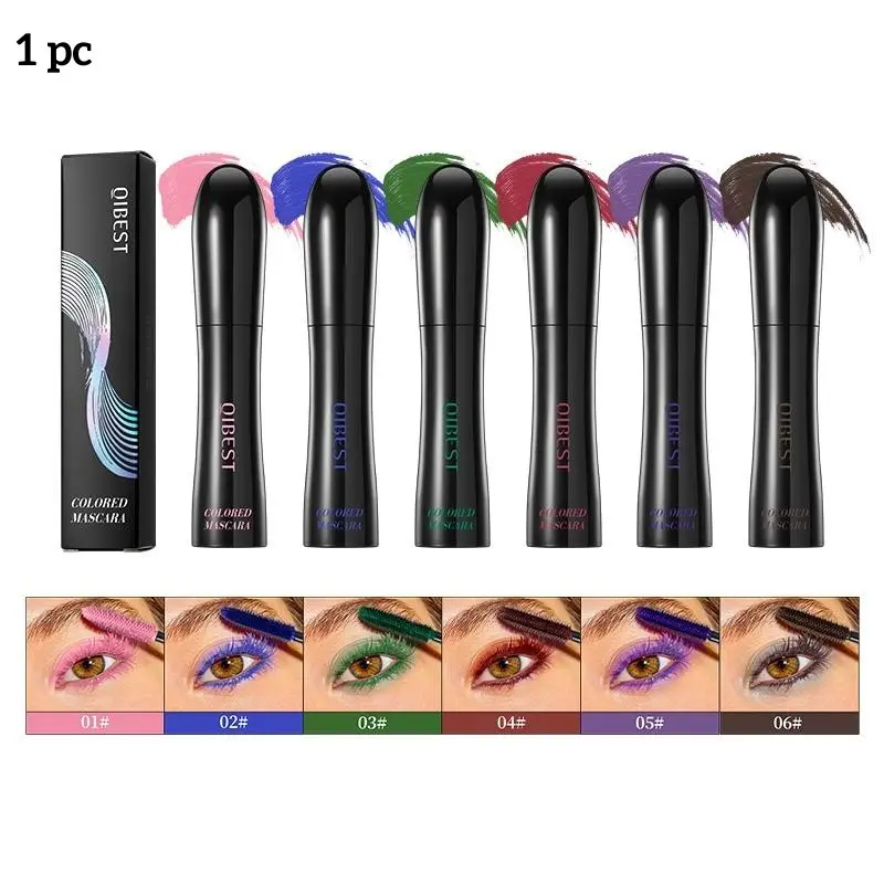 Big eye line long waterproof mascara non-smudging dense setting base color Enhancing Mascara