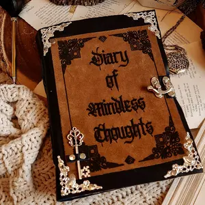 Diary of Mindless Thoughts leather book