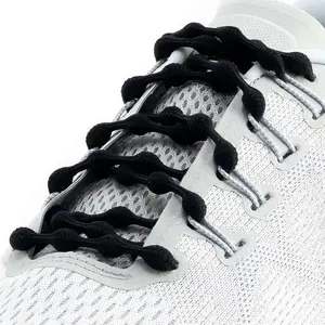 Caterpy RUN - Ultimate Elastic No-Tie Shoelaces | Custom Fit, Comfortable, Easy Install | For Adults, Kids, Running & Sports