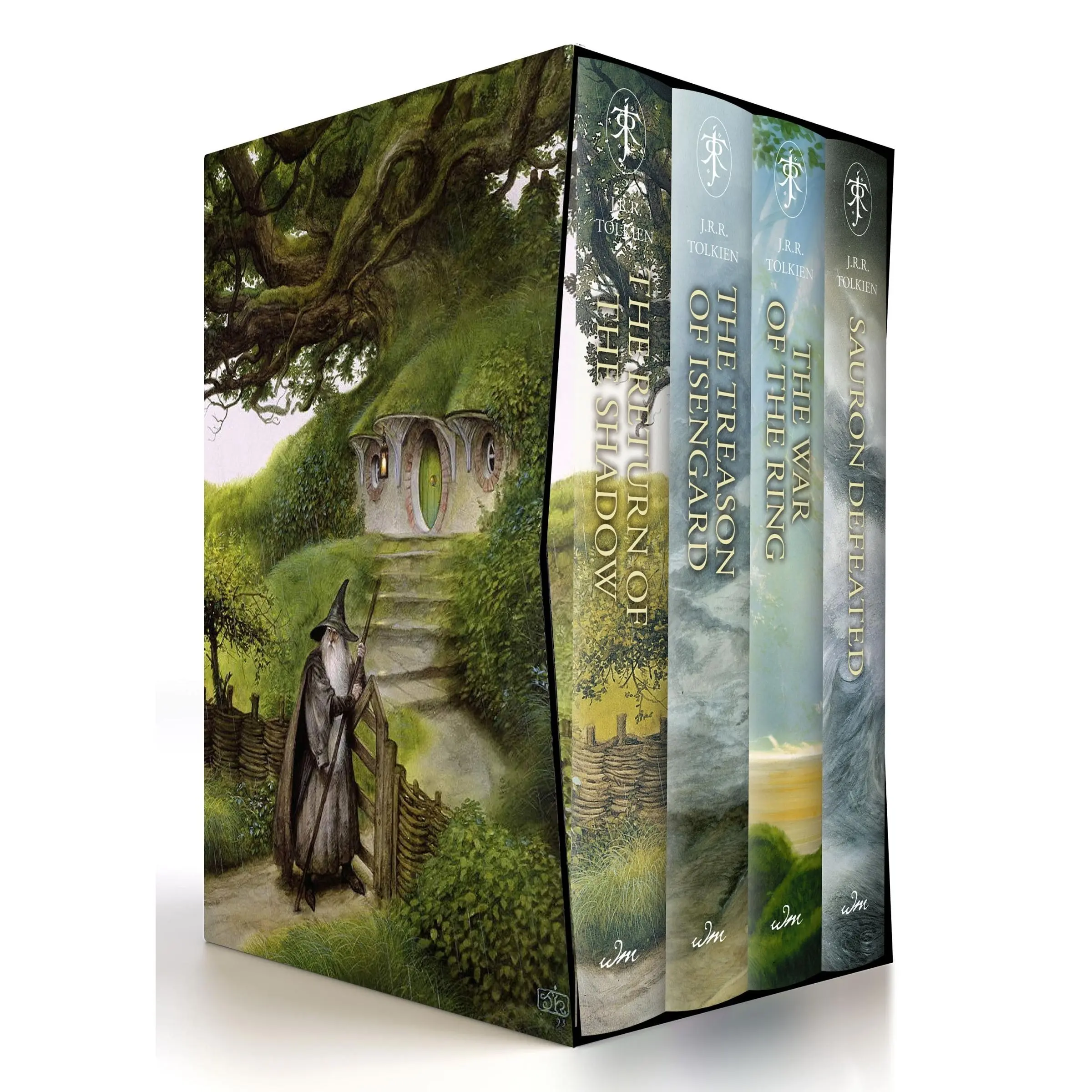 The History of Middle-earth Box Set #3: The Return of the Shadow / The Treason of Isengard / The War of the Ring / Sauron Defeated by Christopher Tolkien||J.R.R. Tolkien [Hardback Book]