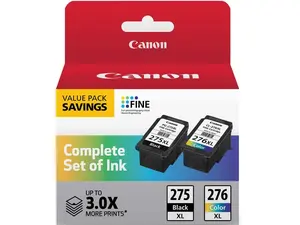 Canon 4981C008 PG-275XL/CL-276XL High-Yield Multipack Ink Black/Tri-Color