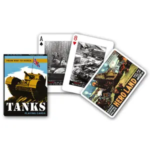 Piatnik Tanks Playing Cards – World War I to Korea Collector Deck