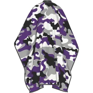 Camo Camouflage Adult Salon Barber Cape Professional Salon Haircut Capes,Haircut Kit Hairdressing Apron