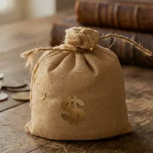 Pawtoto  Gold Coin Sack Squishy Toy Handmade Food Grade Silicon Creamy Clay Feel Soft Quick Rebound