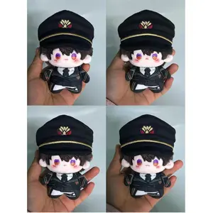 Game Love and Deepspace Caleb Plushies Cosplay Cute Printed Body Cotton Padding 10CM Plush Doll Pendant Backpack Keychain Gift