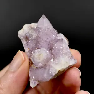 1.8in 28g Amethyst Spirit Quartz Crystal Cluster, South Africa sq28