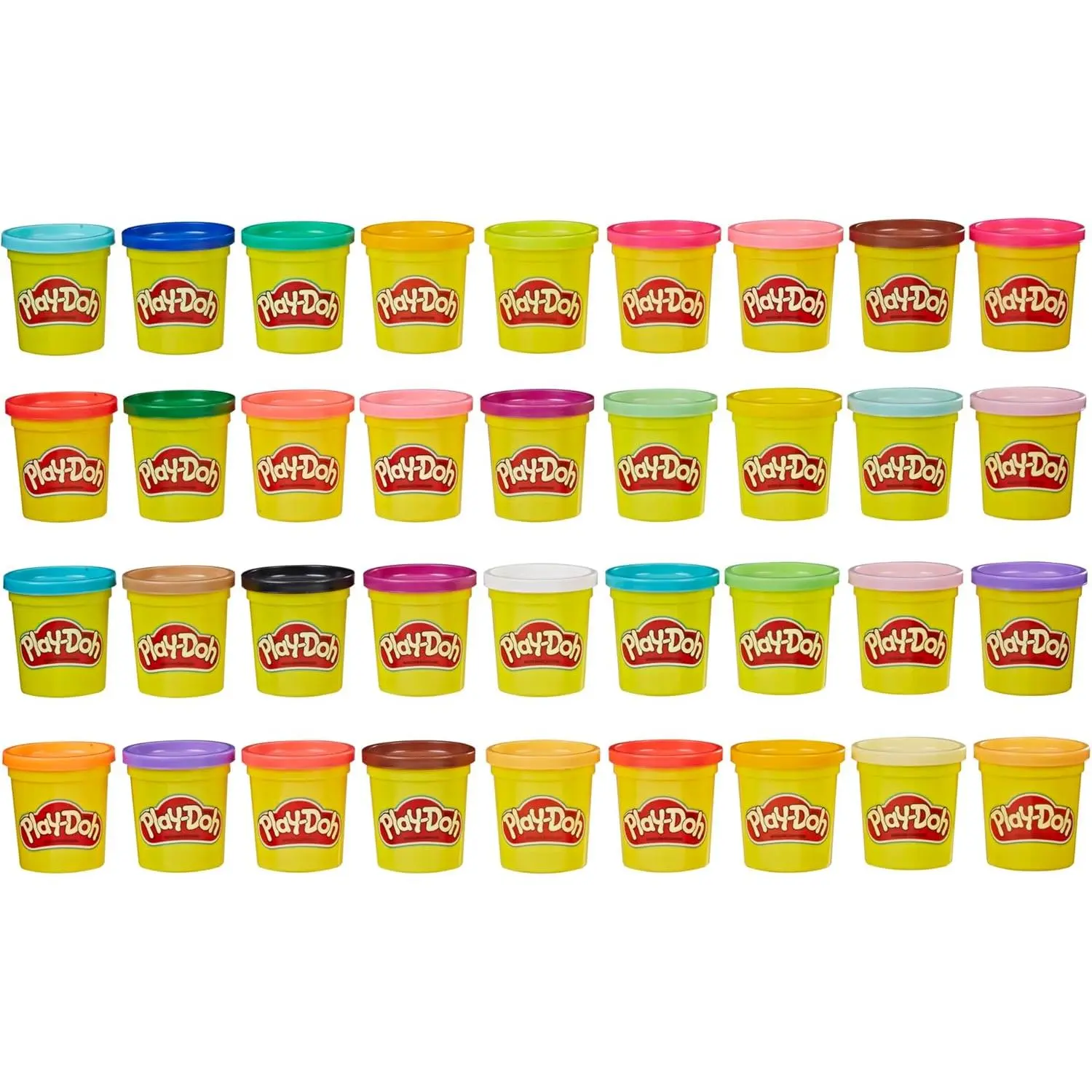 Modeling Compound 36-Pack Case of Colors, Non-Toxic, 3 Oz Cans of Assort. Colors, Back to School Classroom Supplies, Preschool Toys, Ages 2+ (Amazon Exclusive)